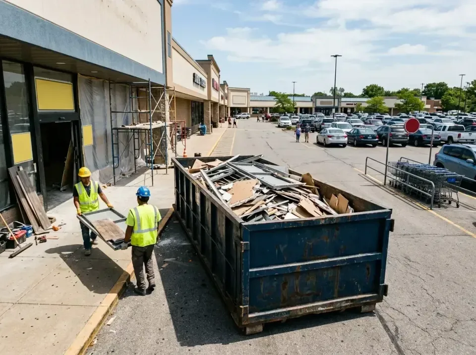 retail-store-renovation-debris-003 — frequently asked questions, Roll-off Dumpster Rentals in Chandler, IN